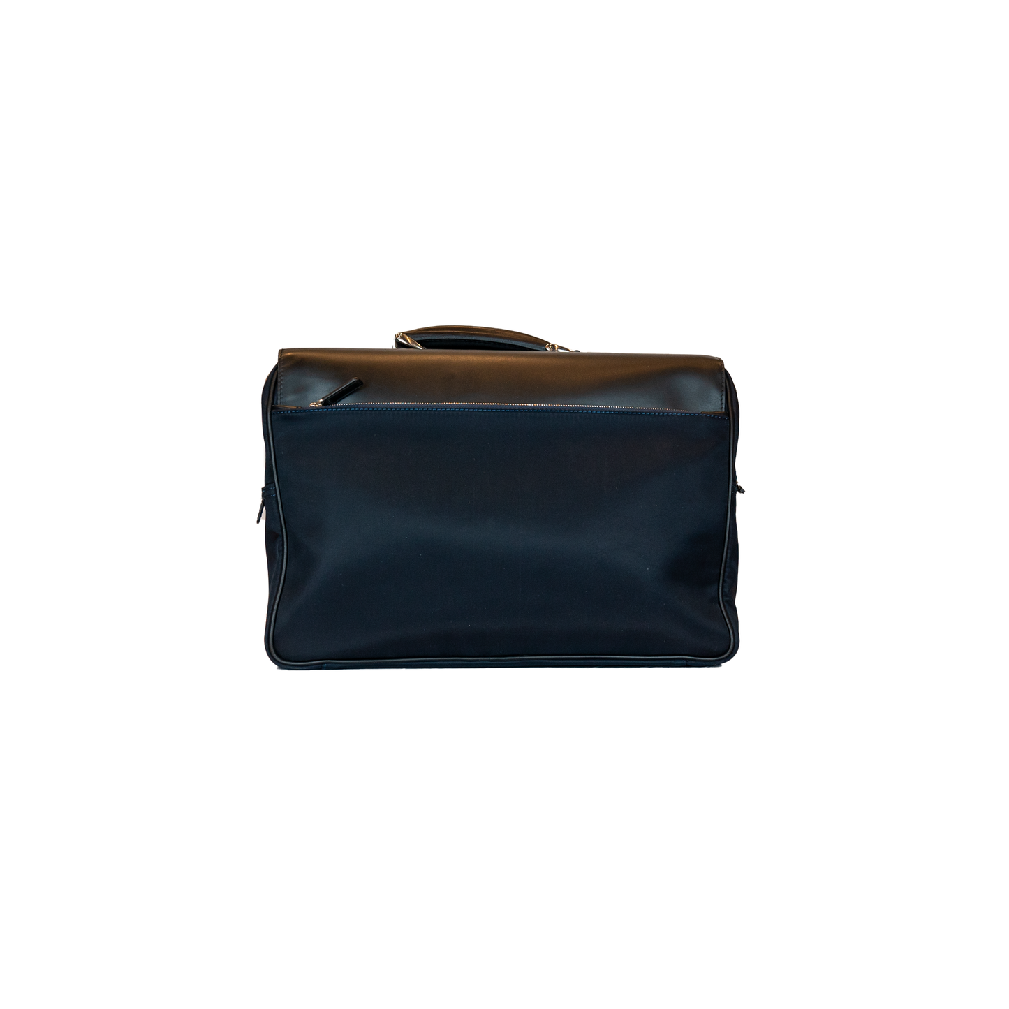 Nylon and Leather Briefcase